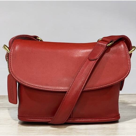 Coach Handbags - Vintage Coach 9801 Equestrian Small Flap Bag